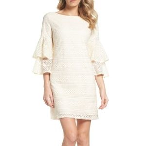 Eliza J Bell Sleeve Lace Dress